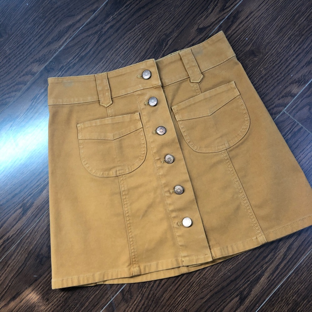 Madewell size 00 brown skirt